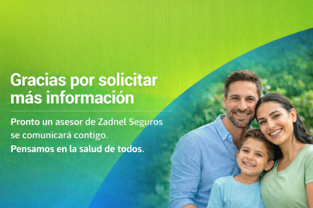 Gracias por contactarnos - Zadnel Seguros